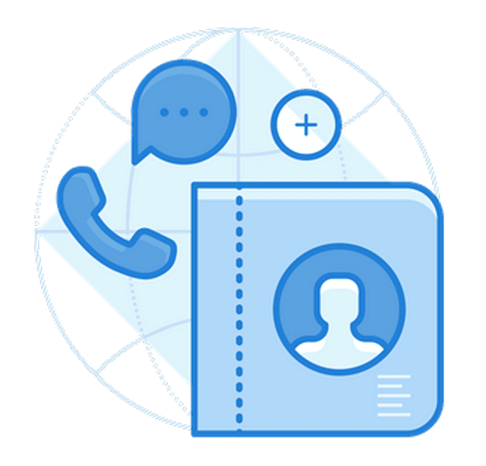 Contact Illustration